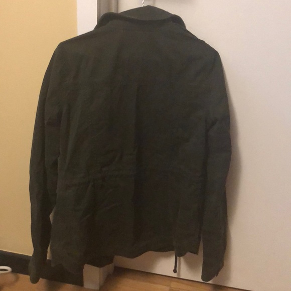 Navy green thin jacket for summer and autumn - Picture 3 of 3